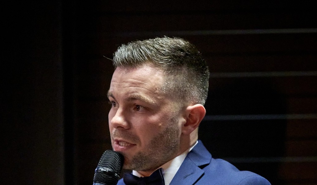 Mathieu Morel en prise de parole