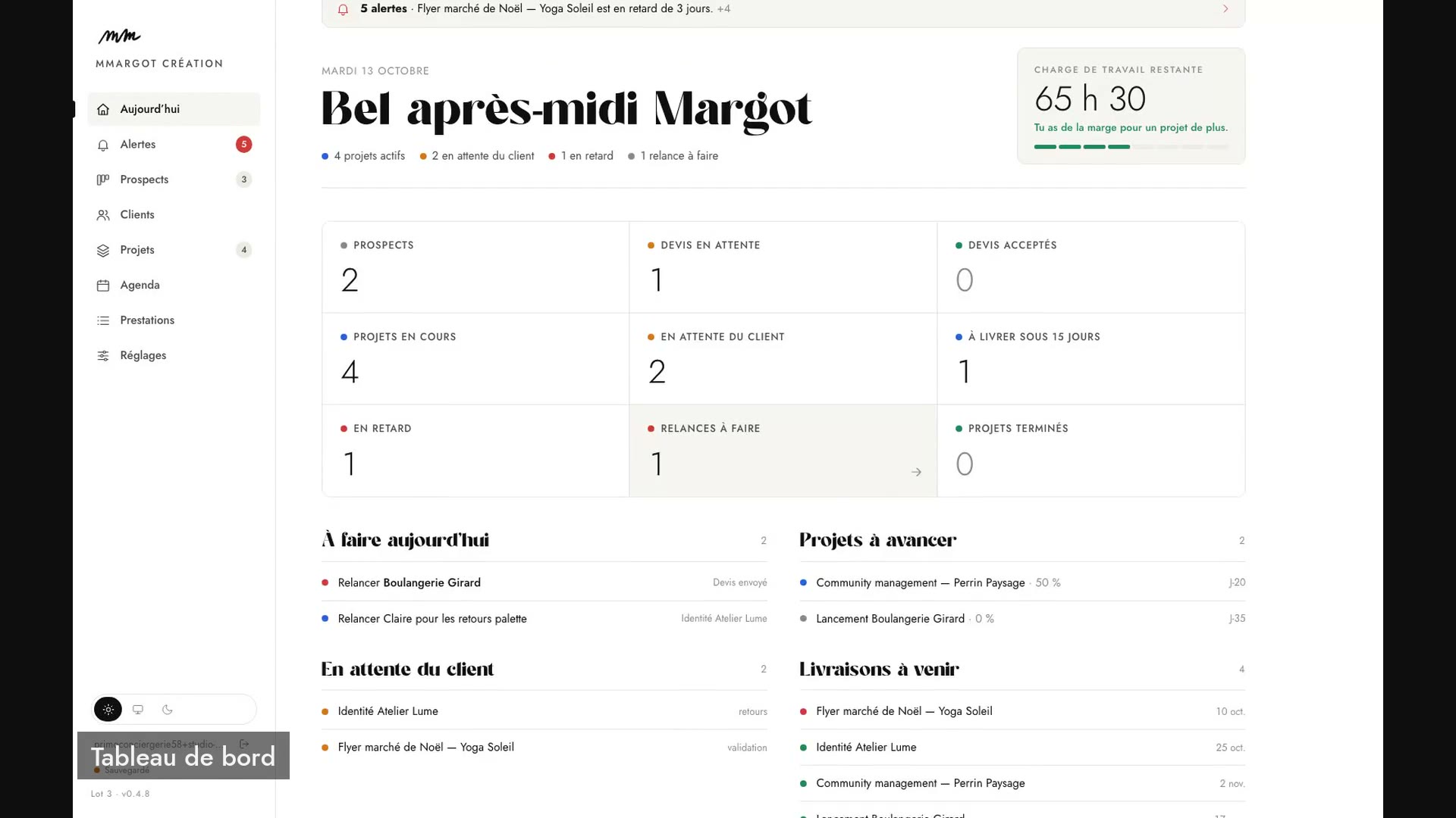 L’outil Studio : tableau de bord d’une directrice artistique